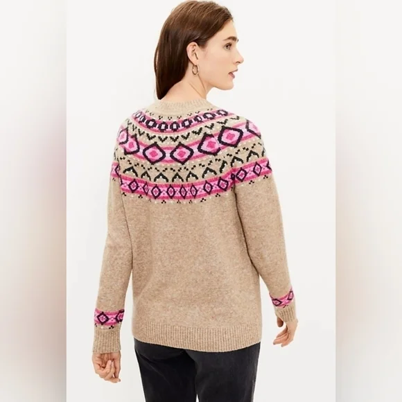 Ricki's Fair Isle Pullover Sweater - Picture 2 of 5